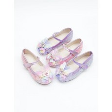 여아 하트 나비 LED 구두 120579