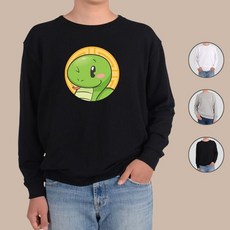 기모맨투맨 십이지신 전통 동물 뱀띠
