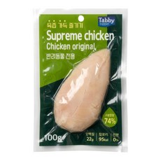 서락 테비 테비 슈프림 치킨 100g - 오리지널 간식, 1개