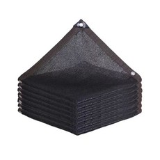 방풍 울타리 경기장 가림막 바람막이 펜스, 1개, 블랙 대형