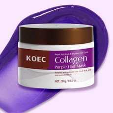 KOEC 膠原蛋白髮膜, 1個, KOEC紫色發膜250g