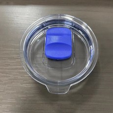 스탠리호환 스타벅스호환 교체용 뚜껑 자석 푸시형 투명 12온스 20온스 텀블러 머그컵, 1개, 30oz 자석 흡입 뚜껑 내경 9cm 블루