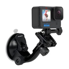 GoPro 액션 카메라와 호환되는 흡입식 마운트; 차량 앞유리 및 창문에 적합, 1세트, SA-YG18
