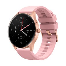 PEJE 정품 프로 GPS 스포츠 헬스 모니터 블루투스 스마트워치 ZW02 ZL50J, 로즈골드색, 4.9cm, GPS + 블루투스