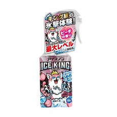 白元 ICE KING 冰爽巨量噴霧 蜜桃香 涼感衣物噴霧 300ml, 1個, ICE KING特涼300ml25180