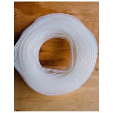 勁力空壓機械五金 食品級矽膠軟管：台灣製造，無毒無味，適用於奶瓶、咖啡機、飲水機, 1個, 1x2mm x200M