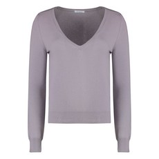 말로 파인 니트 스웨터