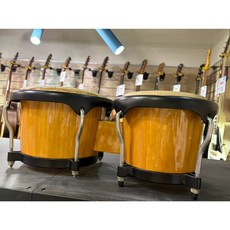 PEACE Bongos 邦哥鼓組 附支架, 原木, 1個