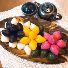 오색 송편, 3개, 1kg