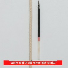 국기게양 로프 내림줄 국기게양대용 국기줄 작업용 깃발, 1개, 4mm70m