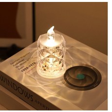 LED 크리스탈 촛불 양초 조명 캔들 취침등