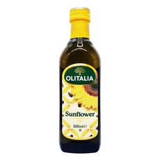 올리타리아 해바라기유, 500ml, 4개