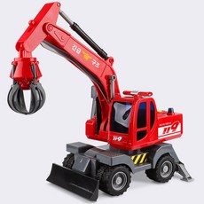 구조 포크레인장난감 유아 아기 중장비 집게차 장난감, 1개, 구조 포크레인