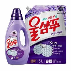 니트세탁 섬세섬유세탁 섬유손상관리 아끼는 모든옷엔 애경 울샴푸 라일락 오리지날 용기 리필 세탁세제, 1개, 애경 울샴푸용기 오리지날1L