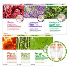 KJI공업 죽초 수액패치, 1개, 10개입