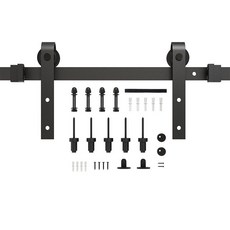무타공 중문 셀프설치 도어 간이문 주방 드레스룸 슬라이딩도어, 1개