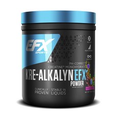 ALL AMERICAN EFX Kre Alkalyn Efx增肌膳食補充保健粉, 1罐, 220g