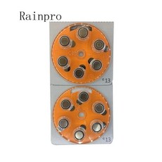 1 개 보청기 배터리 A13 13A E13 ZA13 13 PR48 셀 1.4V 엔진 아연 공기