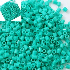 오땨 소프트비즈50g 청녹색 비즈공예재료 포인트비즈 비즈공예