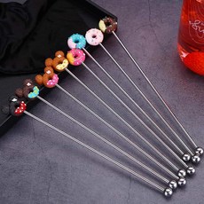 다잇다샵 샹그리 머 홈 칵테일도구, 7도넛머들러 진핑크