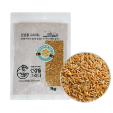 [건강을그리다] 2025년 햇곡 국내산 호라산밀 슈퍼푸드 당뇨에좋은 저당잡곡 다이어트 셀레늄의제왕, 1개, 1kg