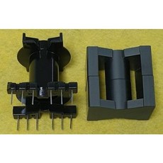 트랜스 보빈+코아 (﻿PQ4040V12PIN) Base+Core (Transformer 개발용 자재), 1개