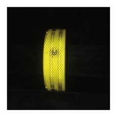 3M鑽石級反光貼紙 型號983 寬5公分 大車驗車專用 原裝進口, 黃(5公分*100公分), 1個