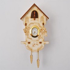 다파라 우드퍼즐 뻐꾸기시계 치매예방, 단품