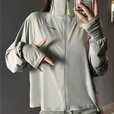 【店鋪熱銷】冰絲立領防曬衣女2024新款防紫外線透氣戶外運動防曬服遮陽披肩