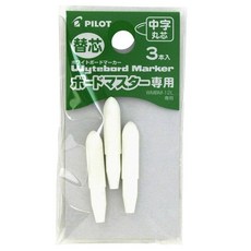 【CHL】PILOT 百樂 圓頭 白板筆 環保無異味 可換式卡水與筆頭筆尖 WMBM-12L, 1個, 筆頭3入組-中字丸芯