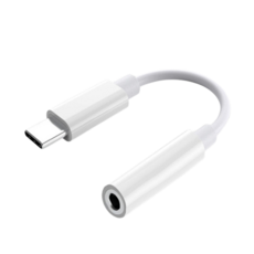貼膜達人 音源轉接線 Type-C 轉 3.5mm 耳機充電二合一