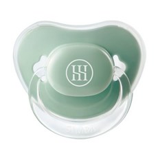 SIMBA 安撫奶嘴 柔軟矽膠 透氣孔設計, 耐咬較大型6m+ (長牙期嬰兒適用), 綠沐, 1個