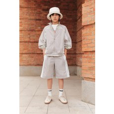 ZARA 자라 컬러 블록 자수 로고 레인코트 - 베이지 ZRU225 JHY929