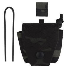 WOSPORT 전술 조끼 V5 PC 퀵릴리즈 사냥 다기능 MOLLE 백 지퍼 시스템 위장, 05 Black