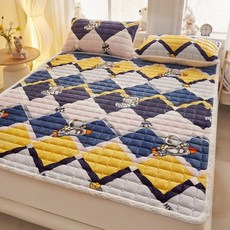 두툼한 토퍼 매트리스 침대 사계절 차박토퍼 차박매트 두툼한토퍼 접이식 푹신한 꿀잠 바닥 우주 0.9x2m, 1cm, 스페이스워크