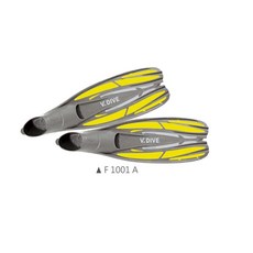 游龍潛水 V.DIVE F1001 套腳蛙鞋 (浮潛、深潛都適合), F1001A,42/43 (26-27CM)