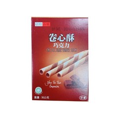 SAN WEI 山味 巧克力捲心酥, 1個, 巧克力