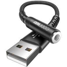 CODEWAY USB A型外接式音效卡, 4極