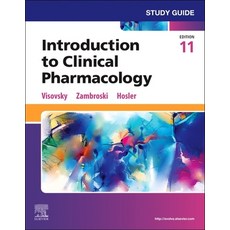 (영문도서)Study Guide for Introduction to Clinical Pharmacology Paperback, Mosby, English, 9780443115028