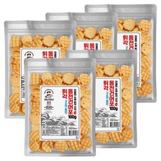 바다푸드 동전 건어포 튀각, 100g, 5봉