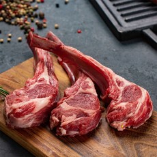 육심전심 솔트에이징 양고기 양갈비 숄더랙 쪽갈비 택일, 양갈비 350g, 350g, 1