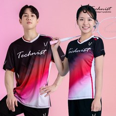 테크니스트 TNT56055 남성 여성 티셔츠 반팔