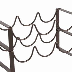 와인거치대 엔틱 와인렉 3열 2단 스틸와인홀더 와인진열장