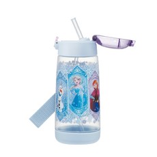 Skater 冰雪奇緣 Heart 系列 480ml PET 吸管水壺, 1個, 冰雪奇緣Heart