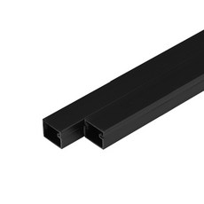 [티이디몰 1+1] 국산 비츠온 전선 몰딩 몰드 블랙 2EA=1SET, 2개, 블랙  1호