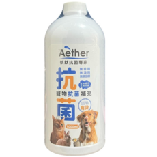 Aether 依鈦抗菌專家 寵物皮膚專用噴霧補充瓶, 1個, 1L