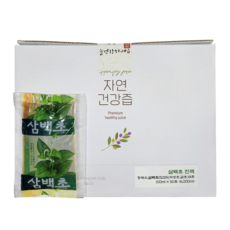 직접 재배 삼백초즙 삼백초진액 100ml X 60포 1박스, 60개