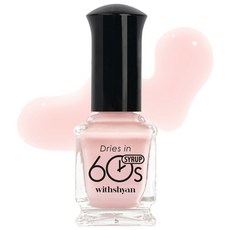 위드샨 60초 건조 매니큐어, M003벚꽃시럽, 9g, 9ml, 1개