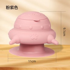 寵物餵奶器硅膠小貓咪奶瓶奶嘴多仿真奶瓶幼犬小貓自助吸奶餵奶器, 1個, 粉色:1個, 1L