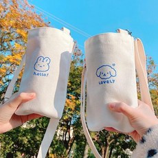 심플 텀블러 탑 에코백 깔끔한 크로스 예쁜 물병 경량 가심비 파우치 모던, 5 혼합구매